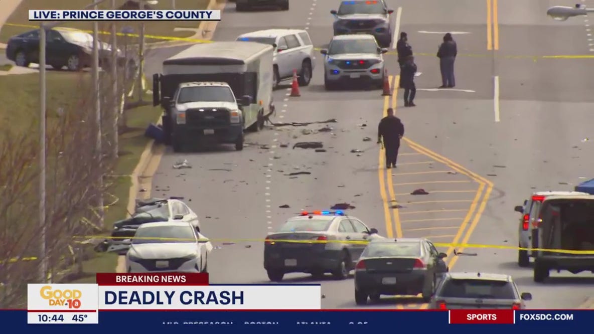 Deadly crash investigation in Prince George’s County